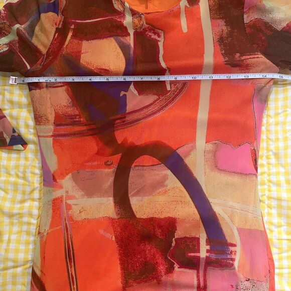 Almost Famous Maxi Dress Micro Mesh Sexy 90's style women's size Small Stretchy - Picture 4 of 7